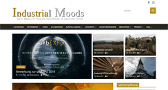 Desktop Screenshot of blog.industrial-moods.de